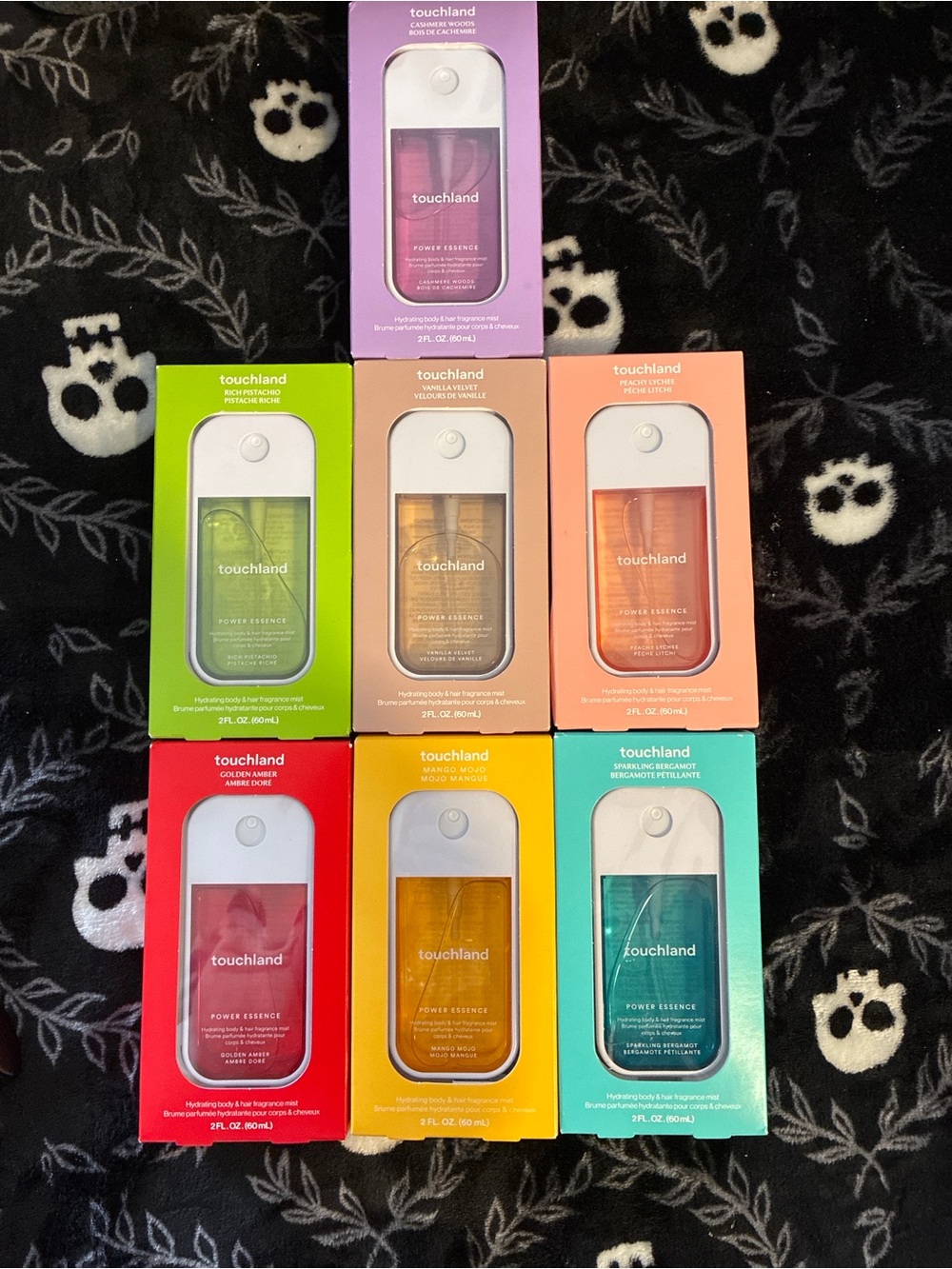 Touchland Power Essence Hand and body Spray - Assorted Colors and Scents